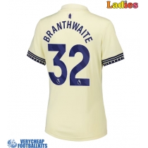 Everton Jarrad Branthwaite #32 Replica Away Shirt Ladies 2025-26 Short Sleeve